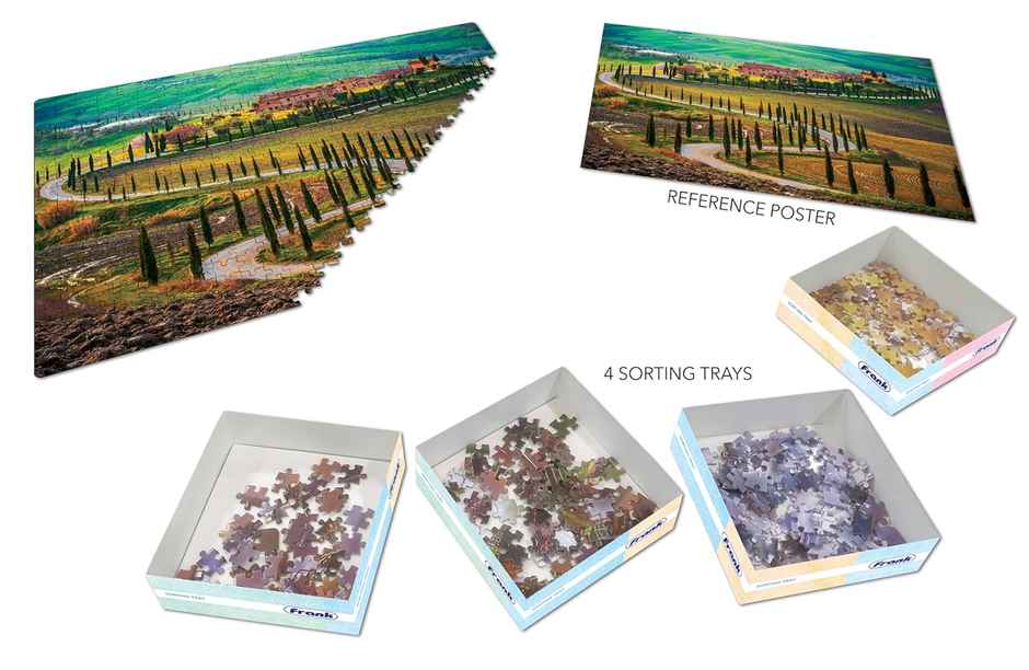 Frank Tuscany, Italy - 500 Pieces Jigsaw Puzzle