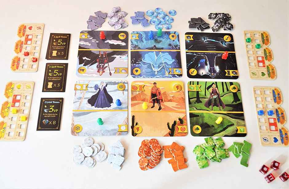 Zvata Wizards of Aeydor Board Game for Ages 8+