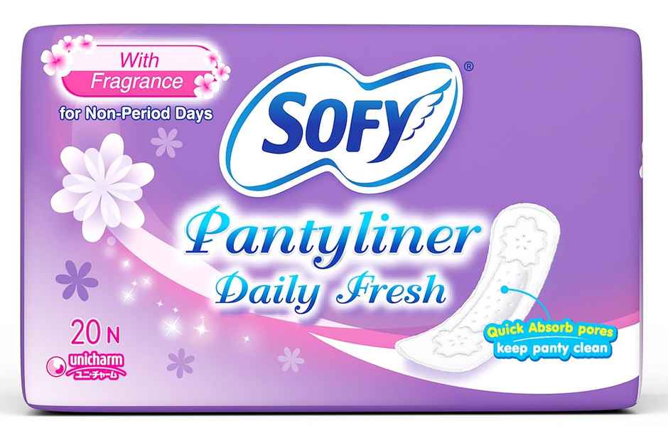 Sofy Daily Fresh Women Pantyliners | Prevents Spotting | Ultra Thin Combo