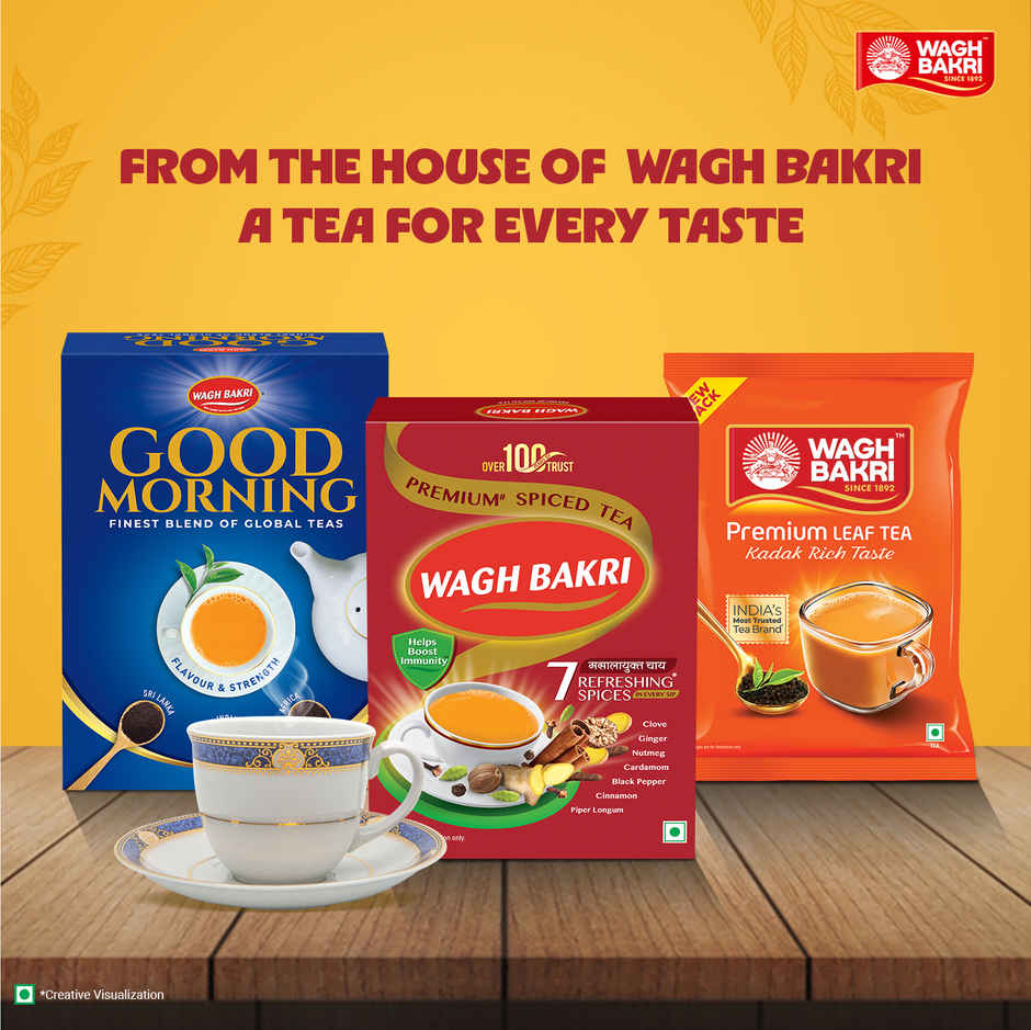 Wagh Bakri Premium Spiced Tea