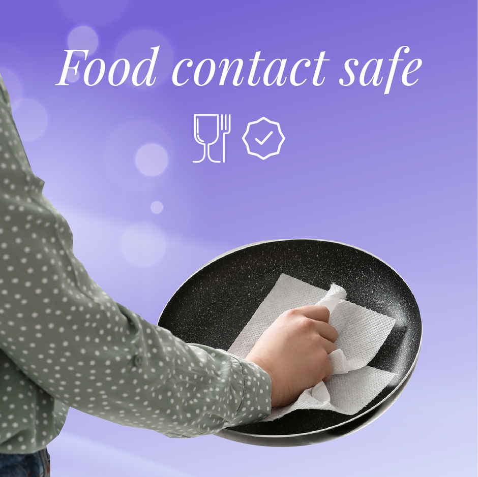 Origami Luxuria 3Ply Kitchen Tissue Roll Super Absorbent & Tough | Pack of 2, 50 Pulls Per Roll