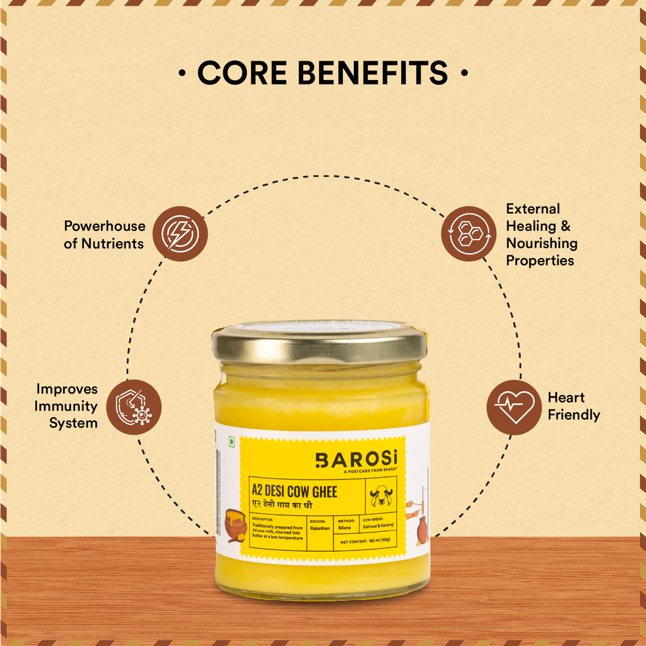 Barosi A2 Desi Cow Ghee