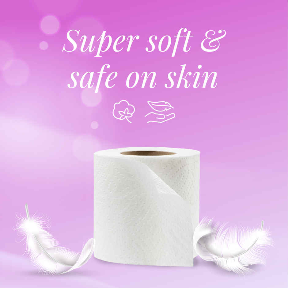 Origami Klassic 6 in 1 Soft Toilet Tissue Roll | 320 Pulls Each
