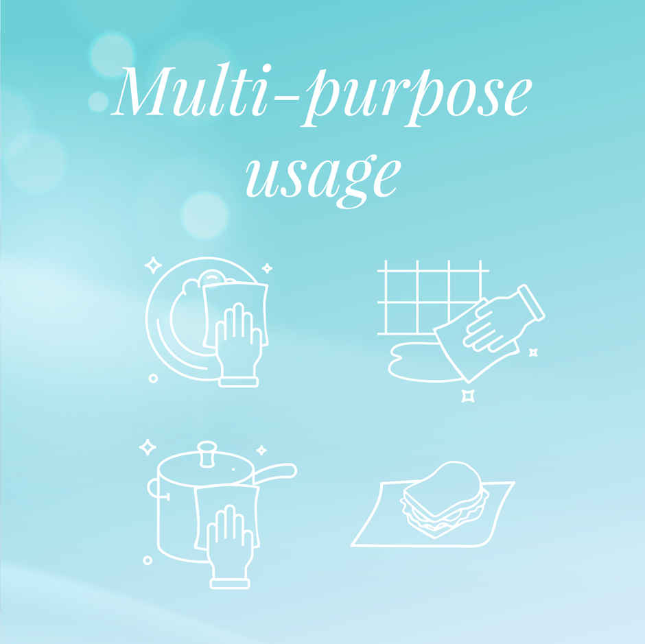 Origami Kitchen Tissues - Pack of 2 (60 Pulls each, 2 Ply) | Kitchen Towel | Kitchen Roll