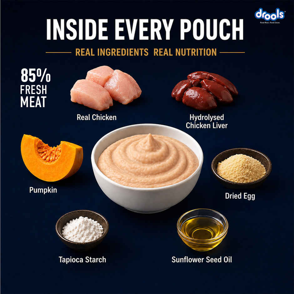 Drools Chicken Mousse Kitten Wet Food