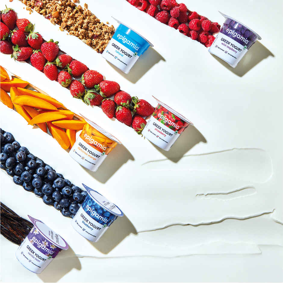 Epigamia Greek Yogurt- Strawberry Combo