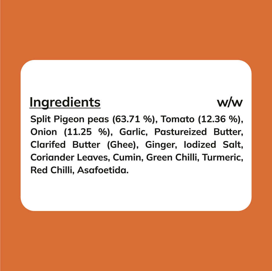 Bowlful Dal Fry Ready To Eat | Freeze Dried | Just Add Hot Water | No Preservatives