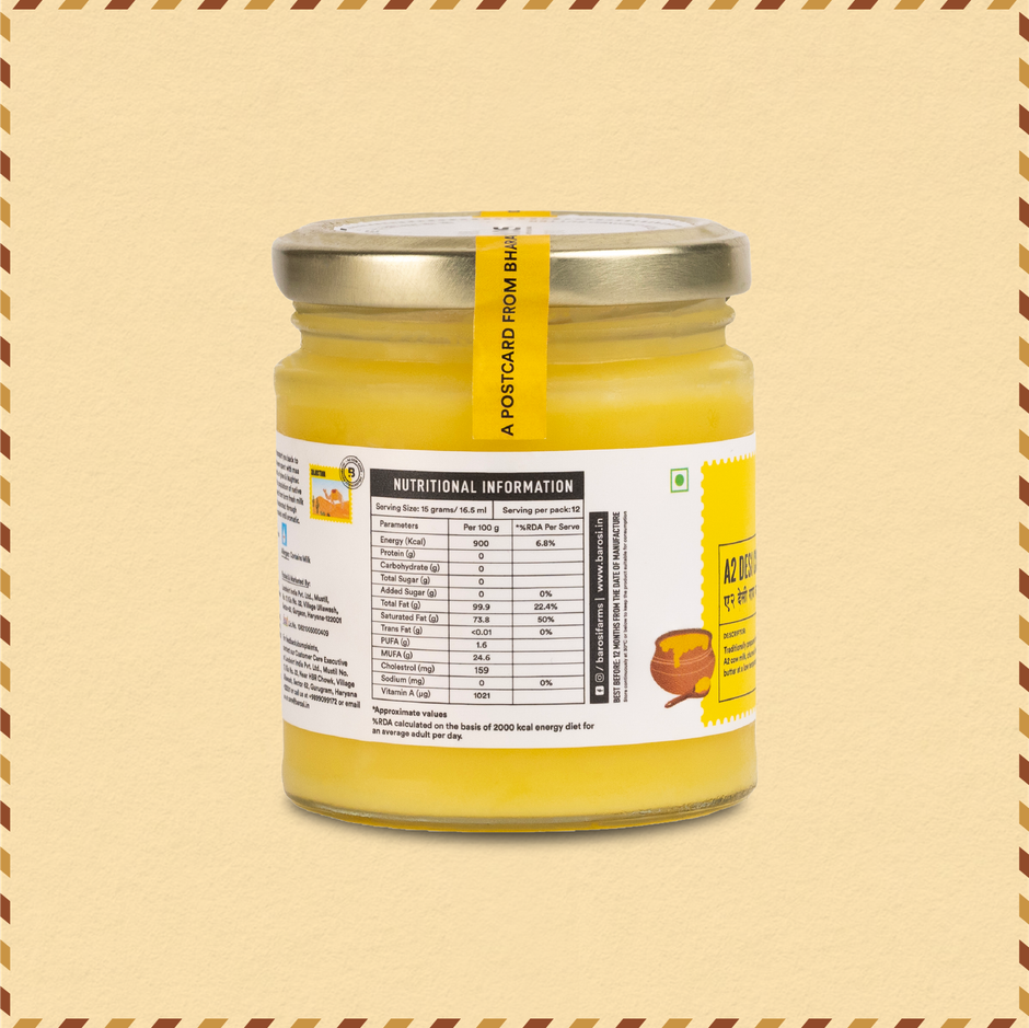Barosi A2 Desi Cow Ghee