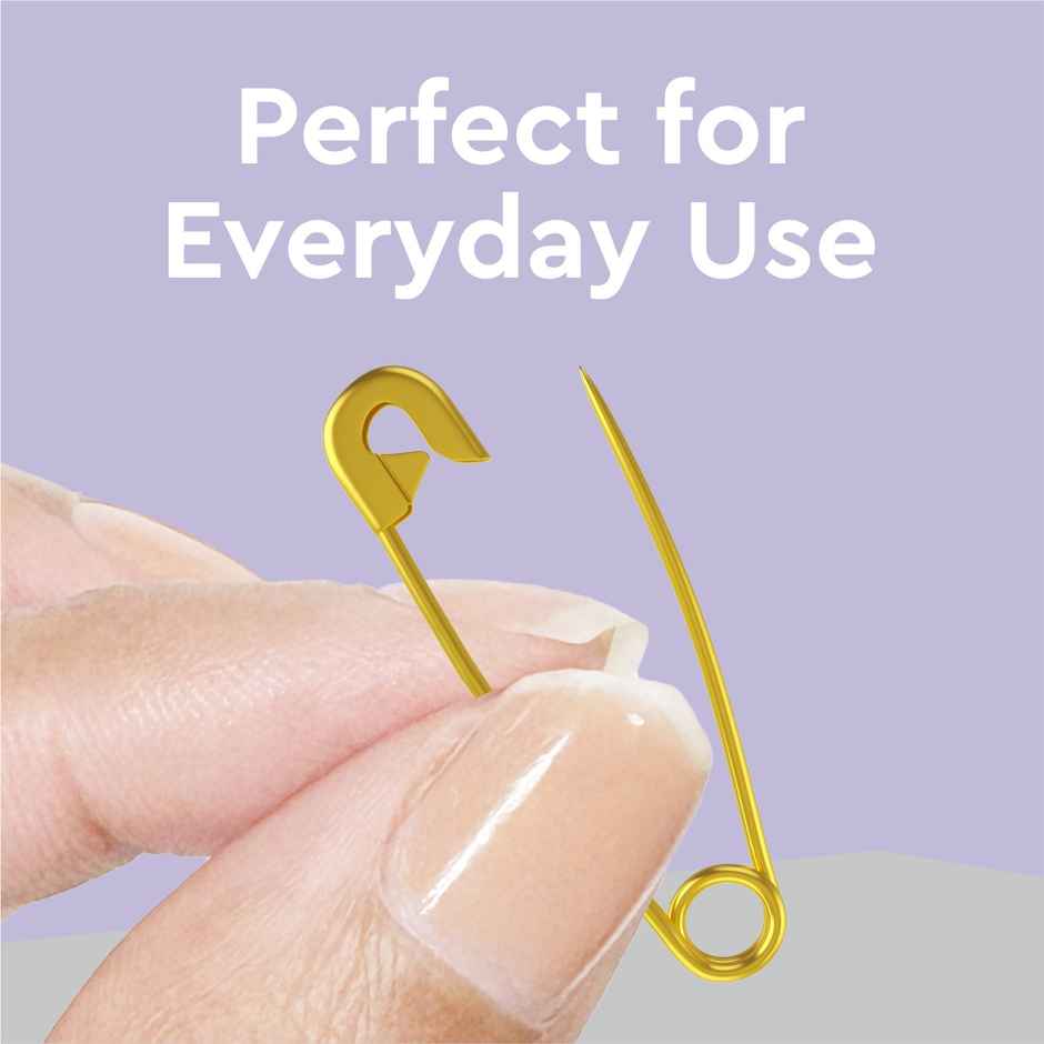 GUBB Golden Safety Pin Assorted Size