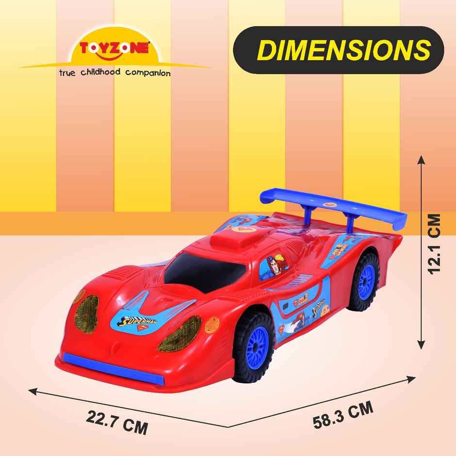 Toyzone Superman Racing Car