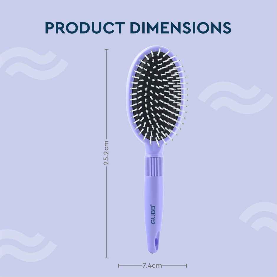 GUBB Oval Hair Brush - French Hues