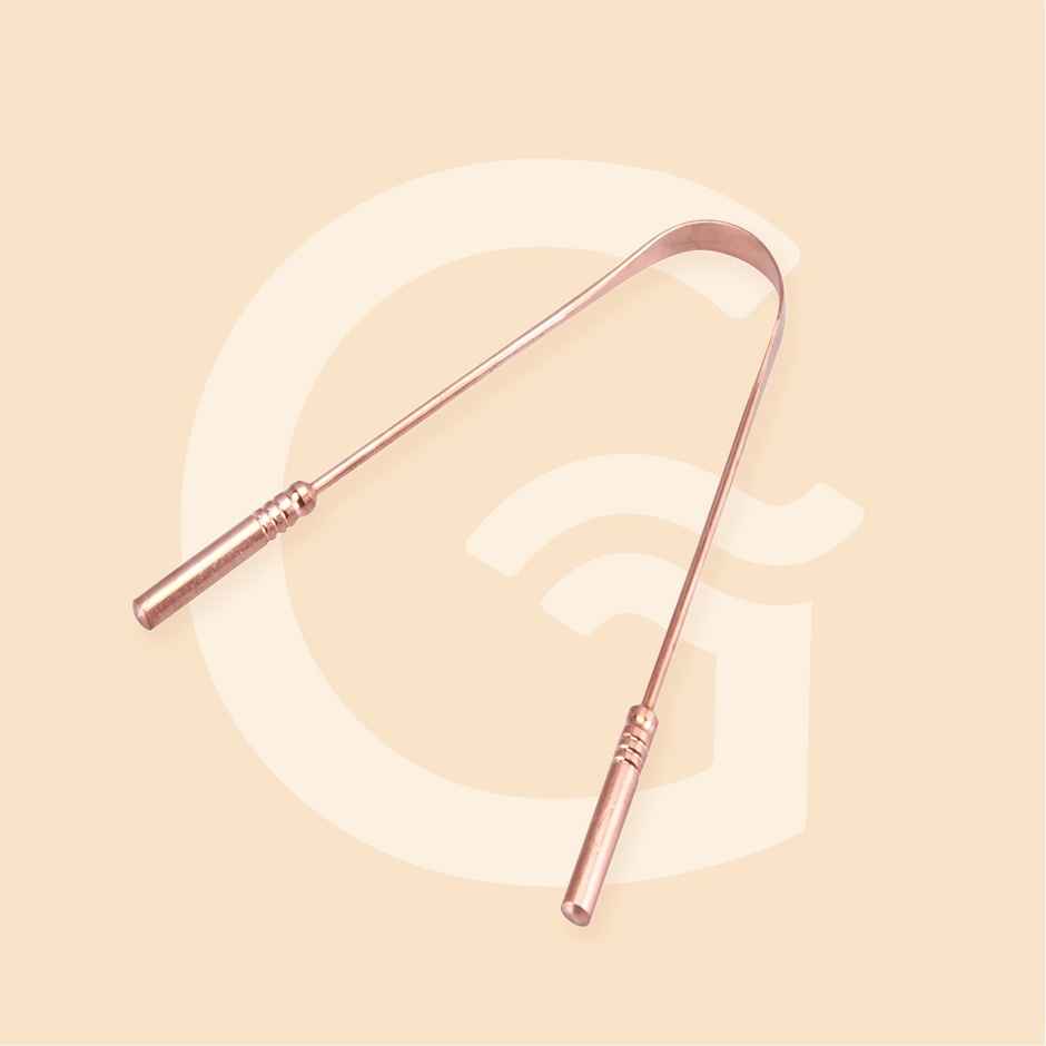 GUBB Copper Tongue Cleaner With Handle