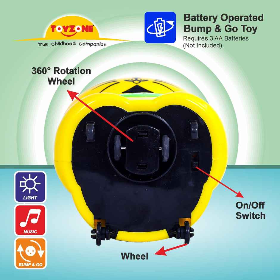 Toyzone Hello Cat Bump and 'N' Go Toy