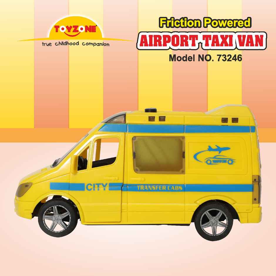 Toyzone Airport Taxi Van | Box Pack 73246