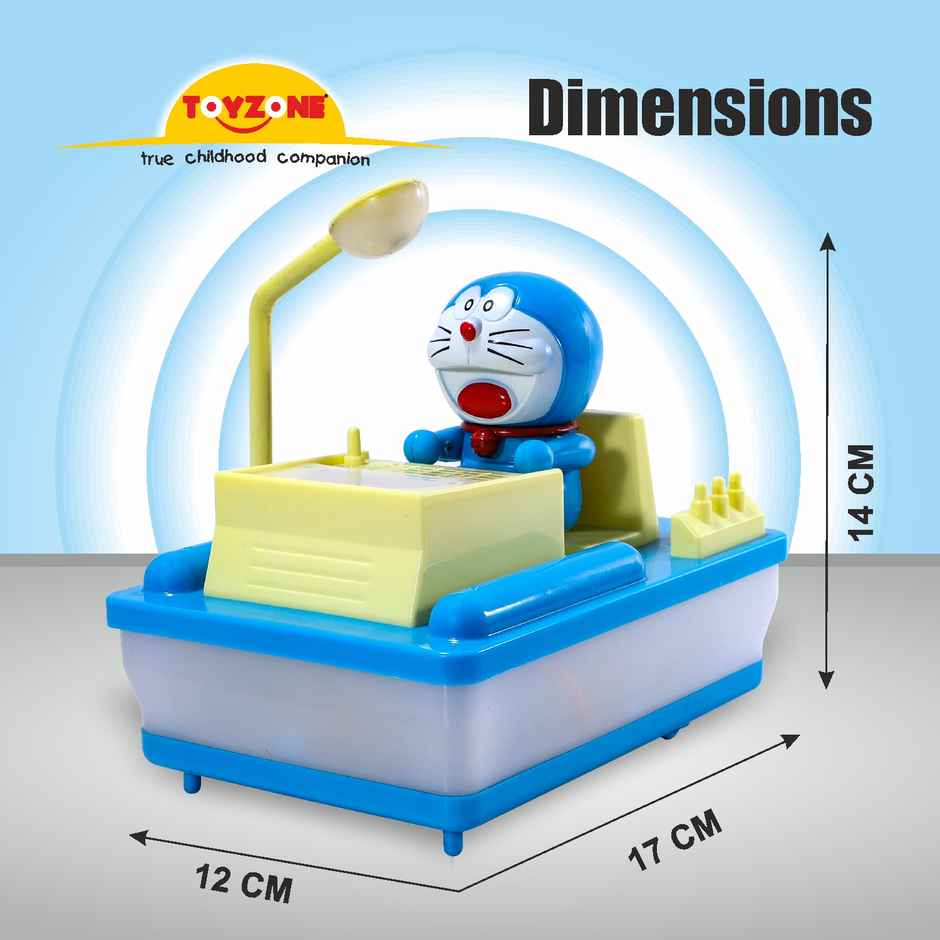 Toyzone Doraemon Time Machine Bump and Go