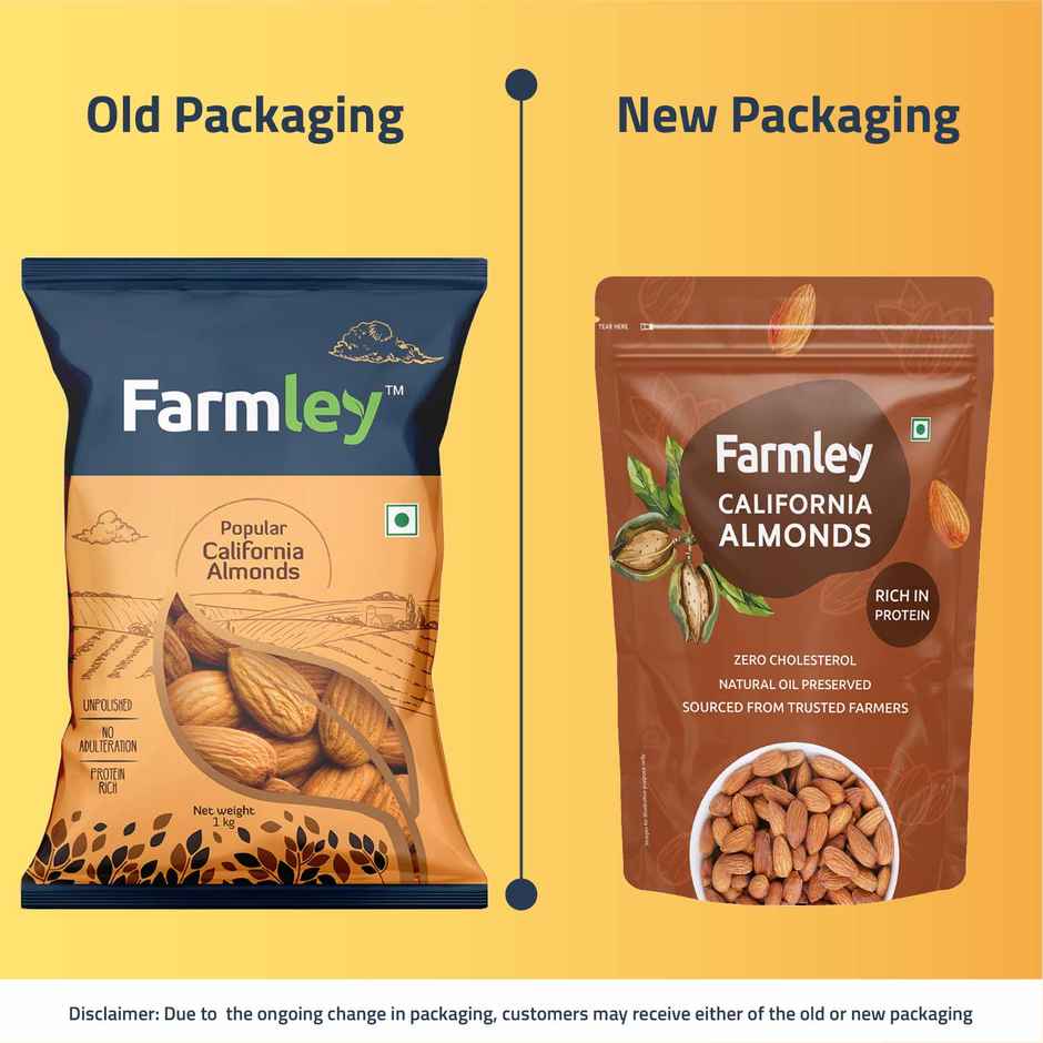 Farmley Popular California Almonds (Badam)
