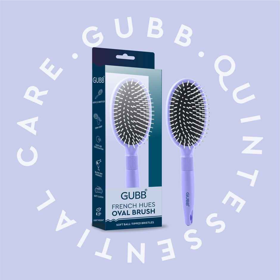 GUBB Oval Hair Brush - French Hues
