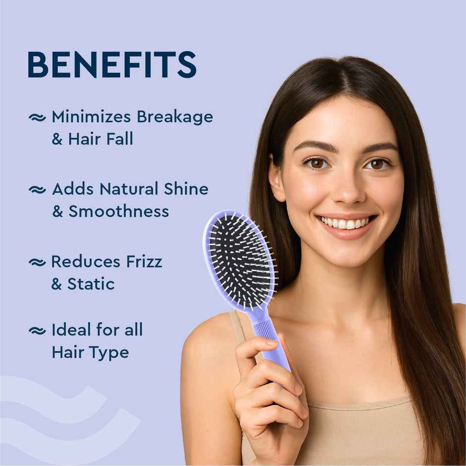 GUBB Oval Hair Brush - French Hues