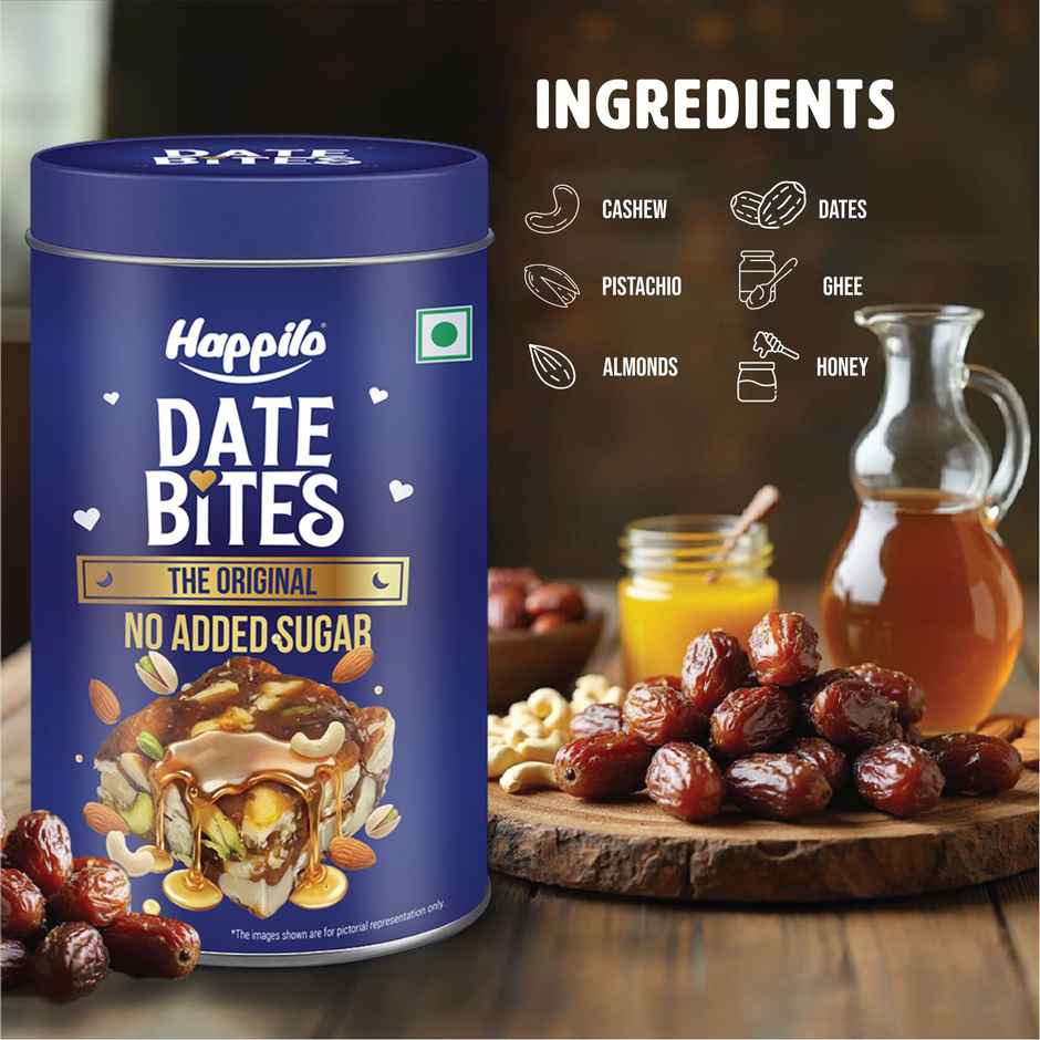 Happilo Celebration Date Bites Tin