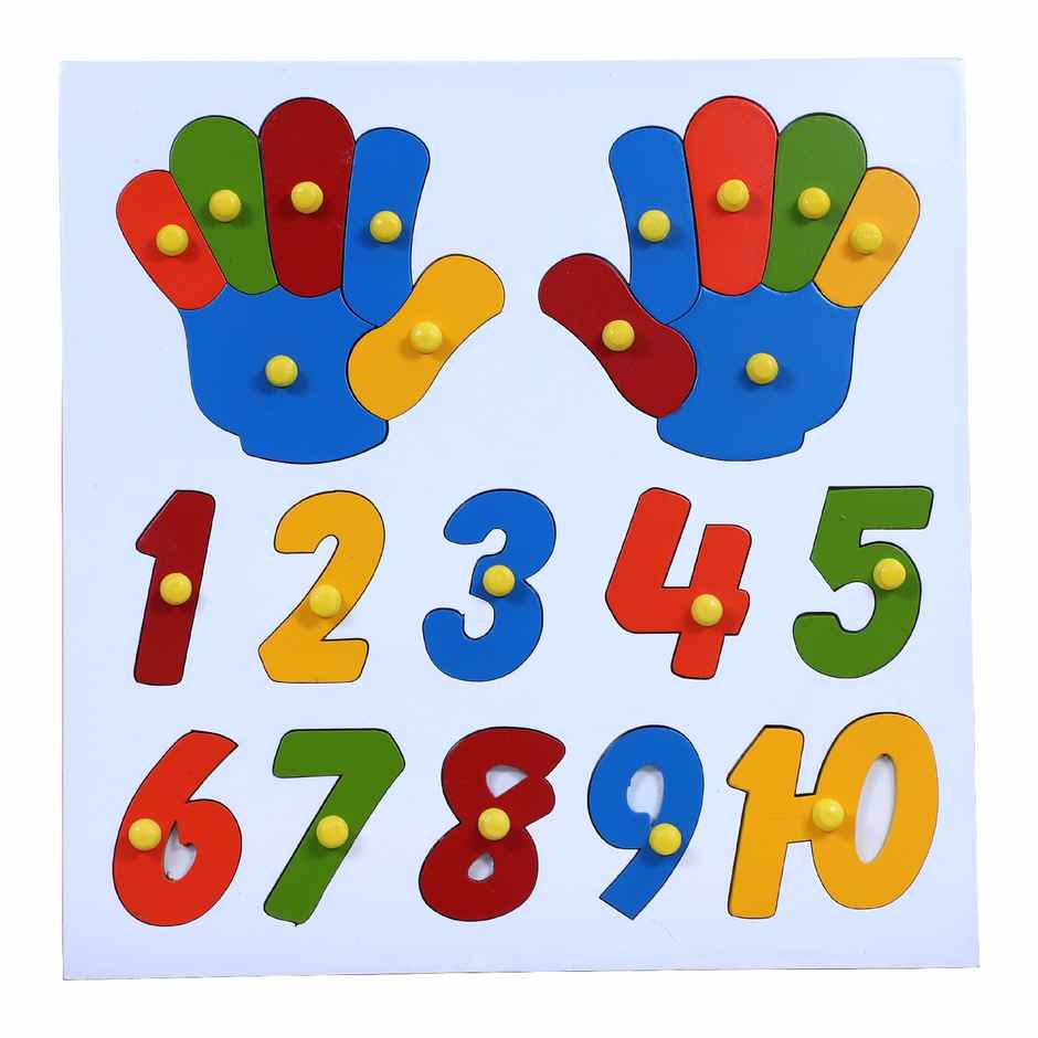 Toyzone Finger and Numbering Wooden
