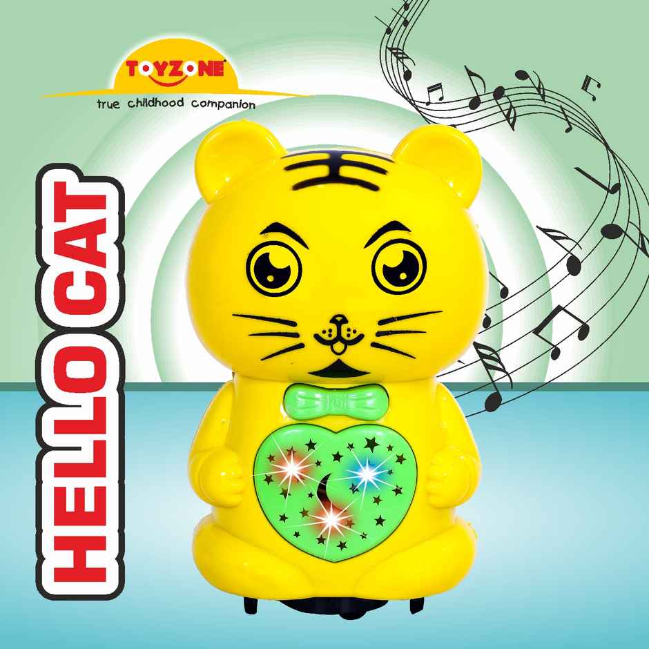 Toyzone Hello Cat Bump and 'N' Go Toy