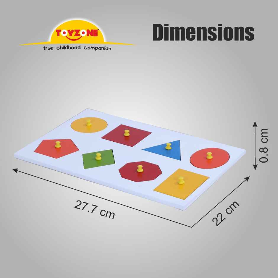 Toyzone Geo and Shapes Wooden