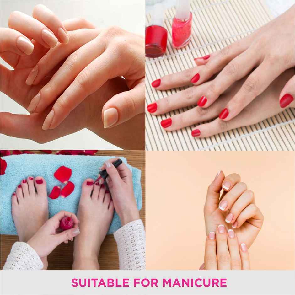 VEGA Portable and Foldable Nail File for Quality Manicure | Pink | FNF-01