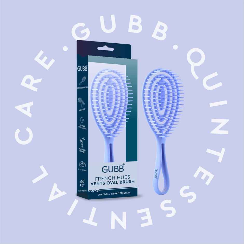 GUBB French Hues Vent Oval Hair Brush