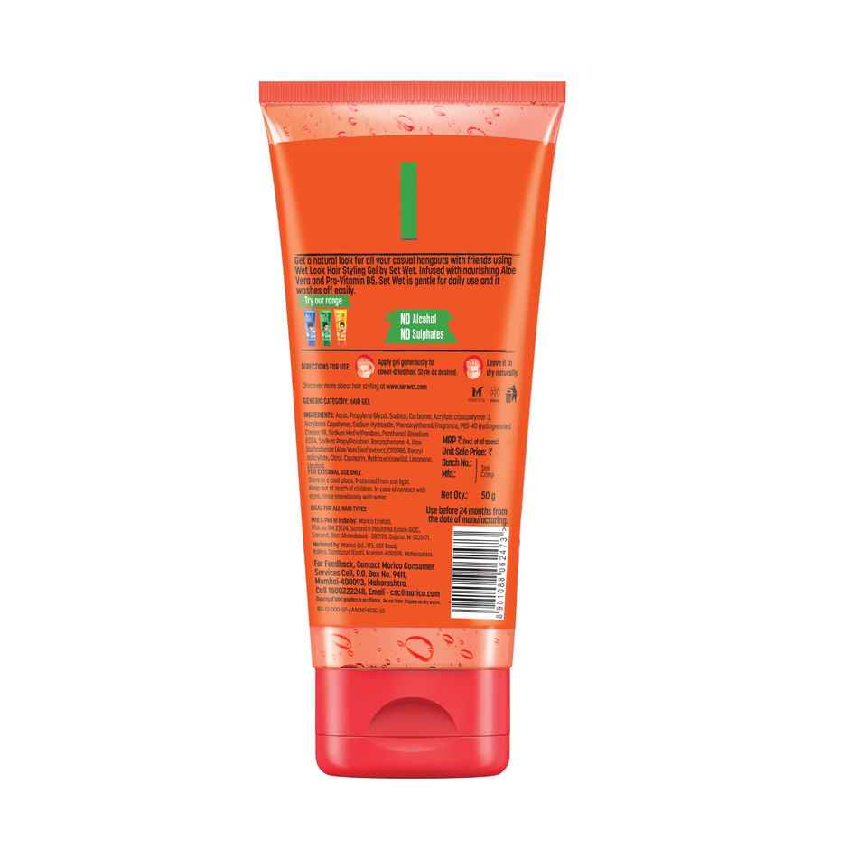 Set Wet Styling Hair Gel for Men | Shine Everyday Tube