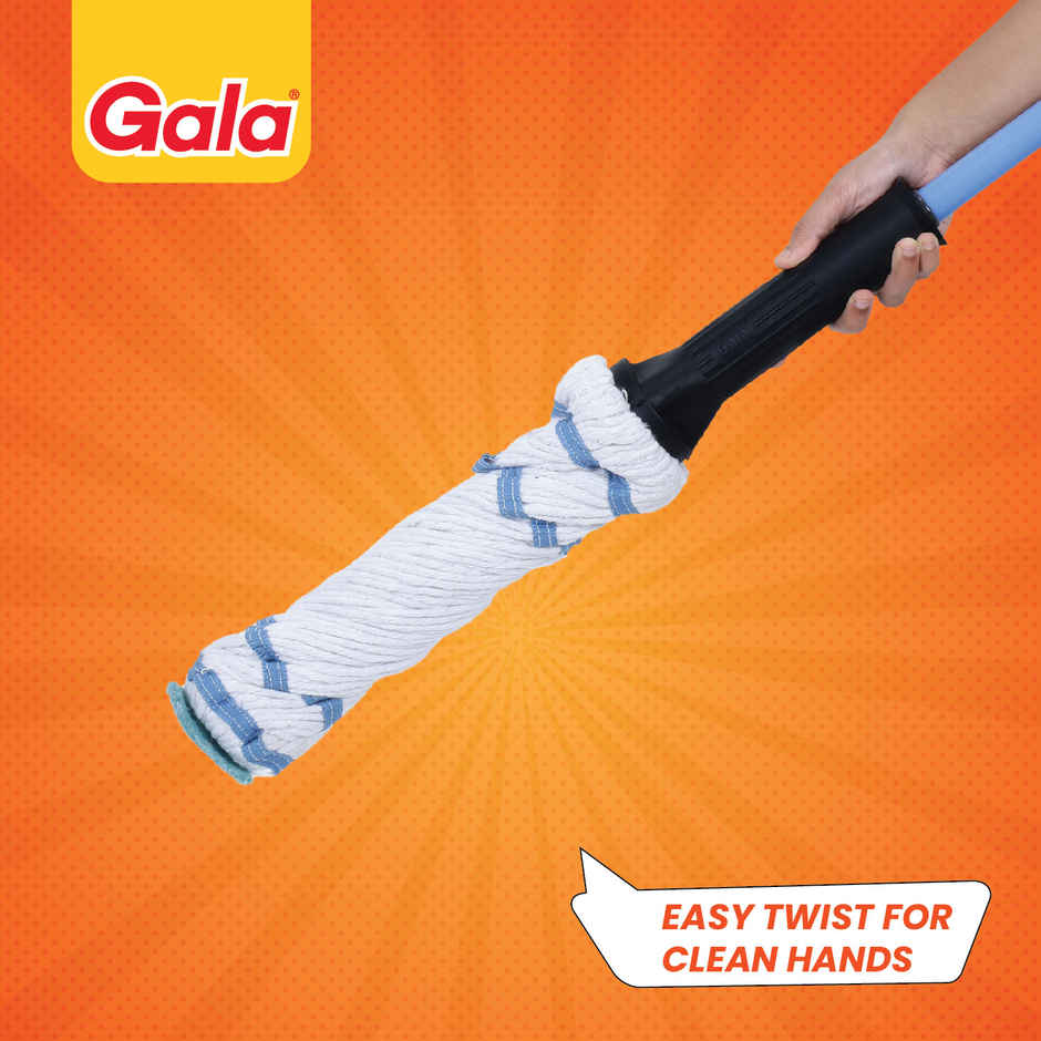 Gala Easy Twist N mop Cotton Floor Cleaning Mop
