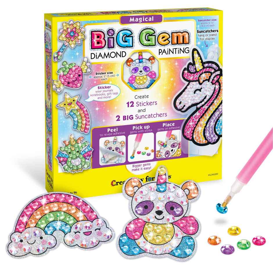Creativity For Kids Big Gem Diamond Painting Magical