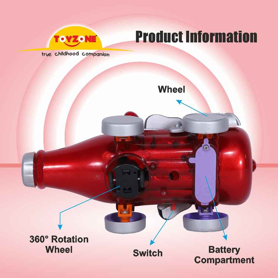 Toyzone Bee On Ride Bump and Go