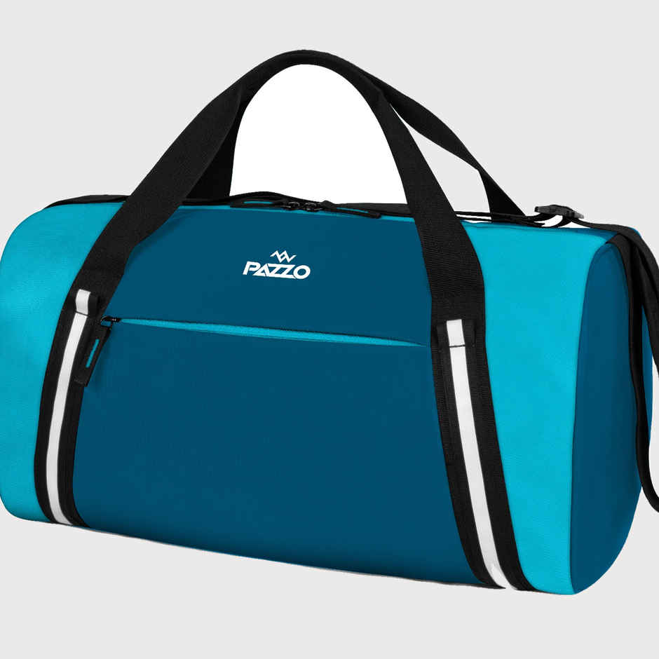 Pazzo Cross 28L Gym Duffel Bag | Travel | Sports | Unisex Bag with Shoe Compartment & Pockets