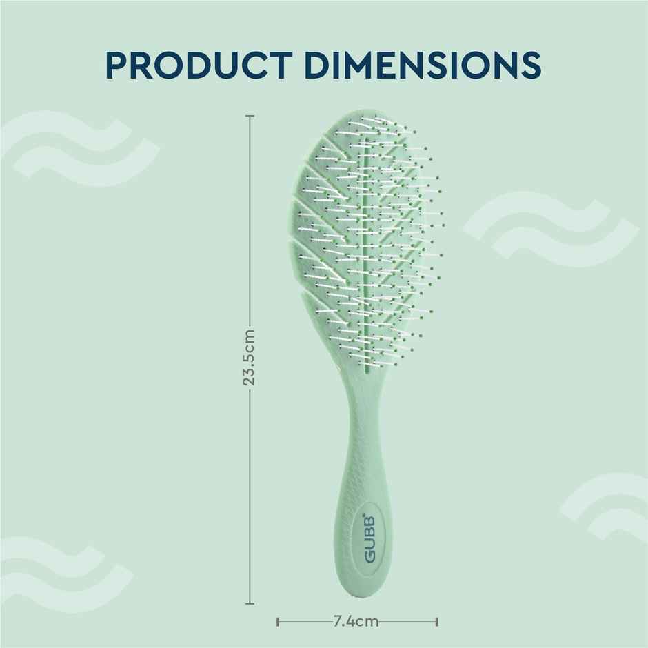 GUBB French Hues Vent Leaf Hair Brush