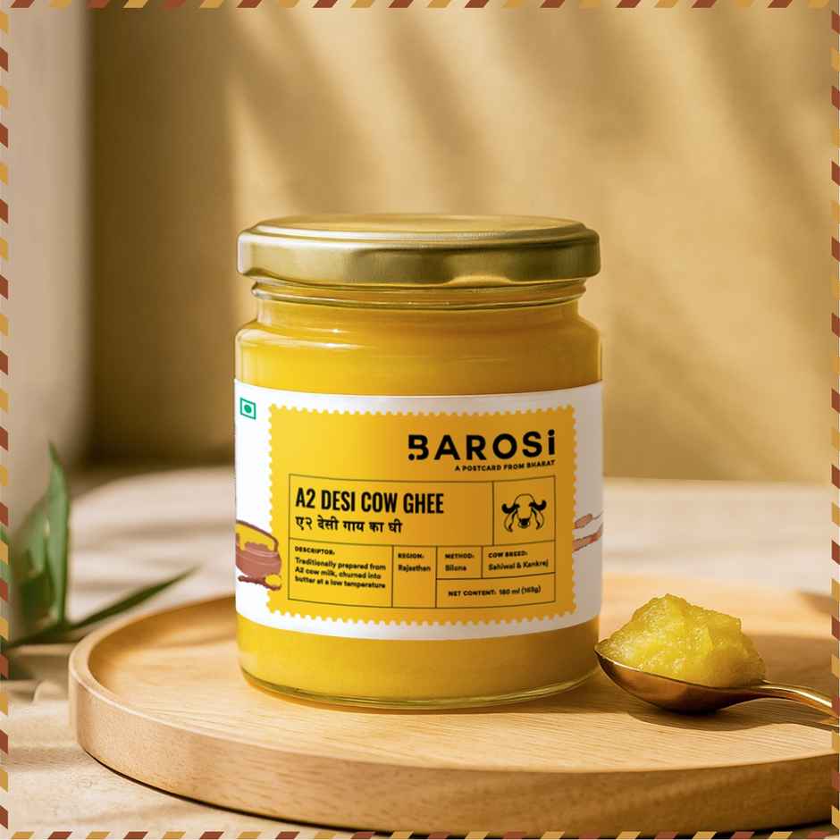Barosi A2 Desi Cow Ghee Jar