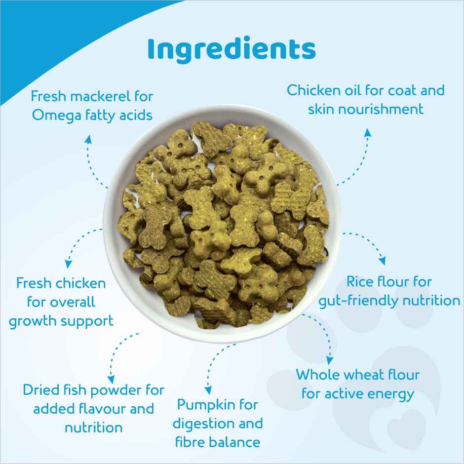 Petoska Crunchy Cat Biscuits Mackerel and Pumpkin