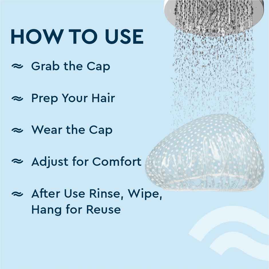 GUBB Shower Disposable Caps | Assorted