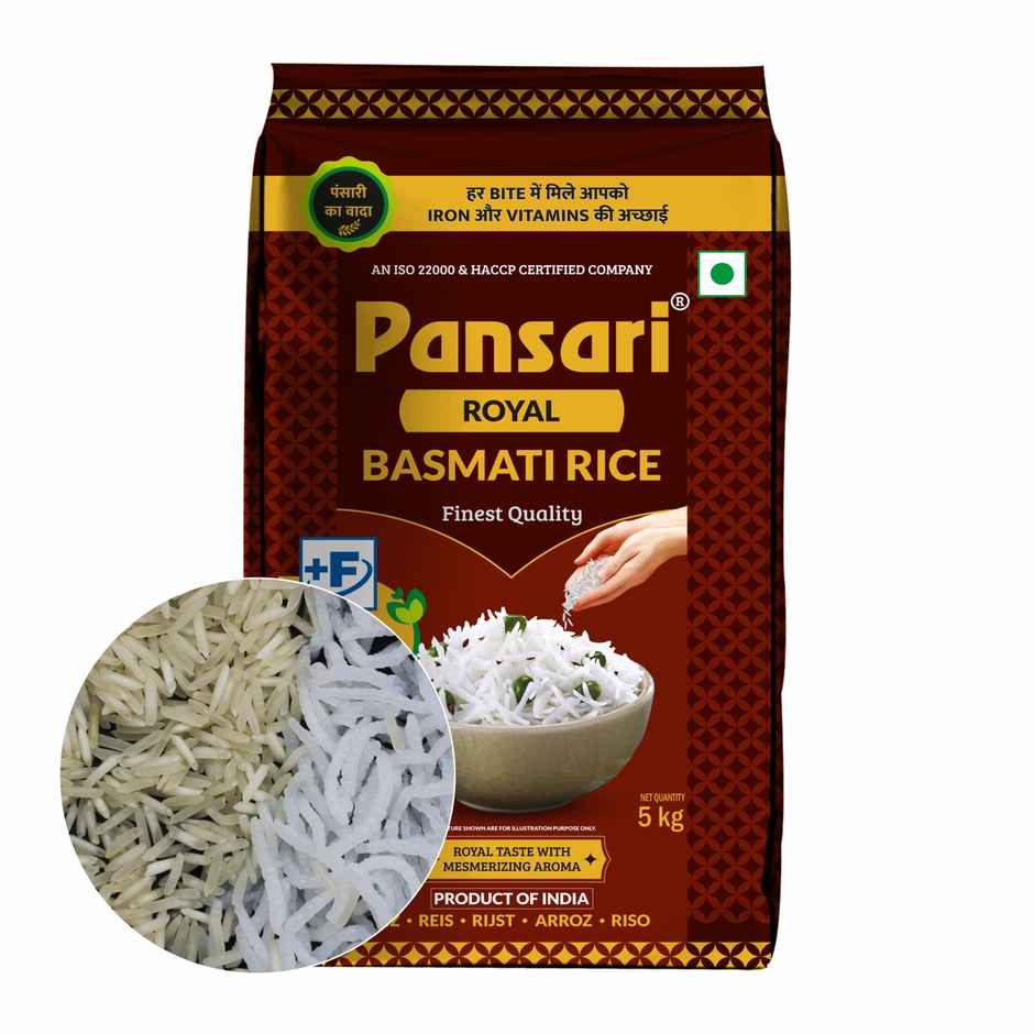 Pansari Royal Basmati Rice | XXL Biryani Rice | Super Premium Basmati Chawal