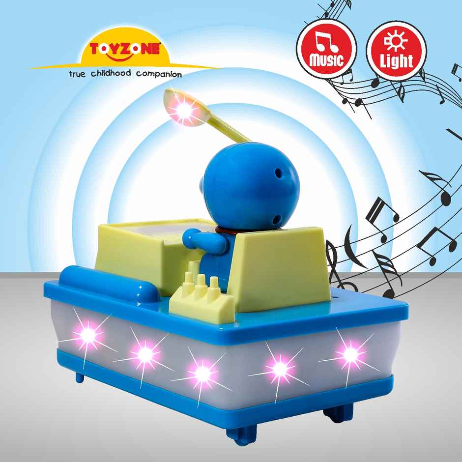 Toyzone Doraemon Time Machine Bump and Go