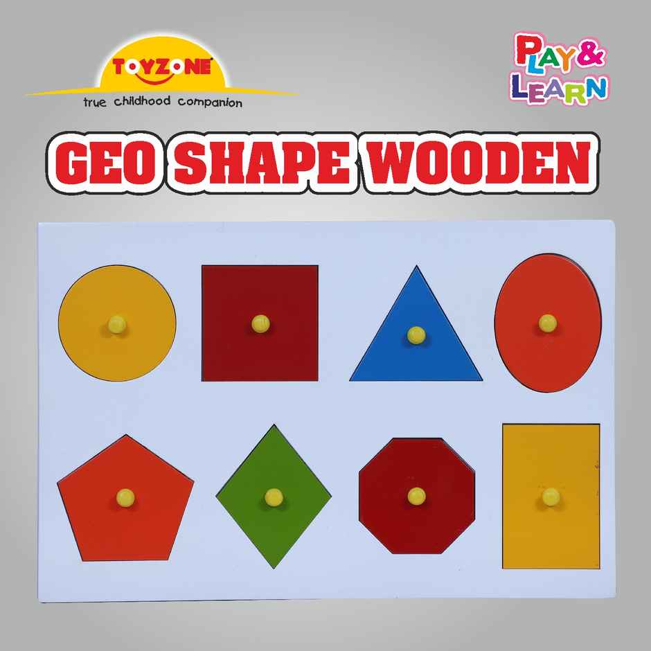 Toyzone Geo and Shapes Wooden