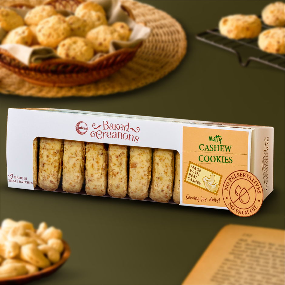 Baked Creations Nutty Cashew Cookies | Combo