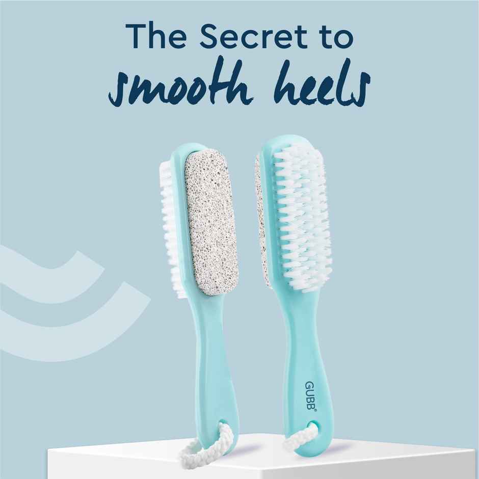 GUBB 2 In 1 Foot Brush With Pumice Stone