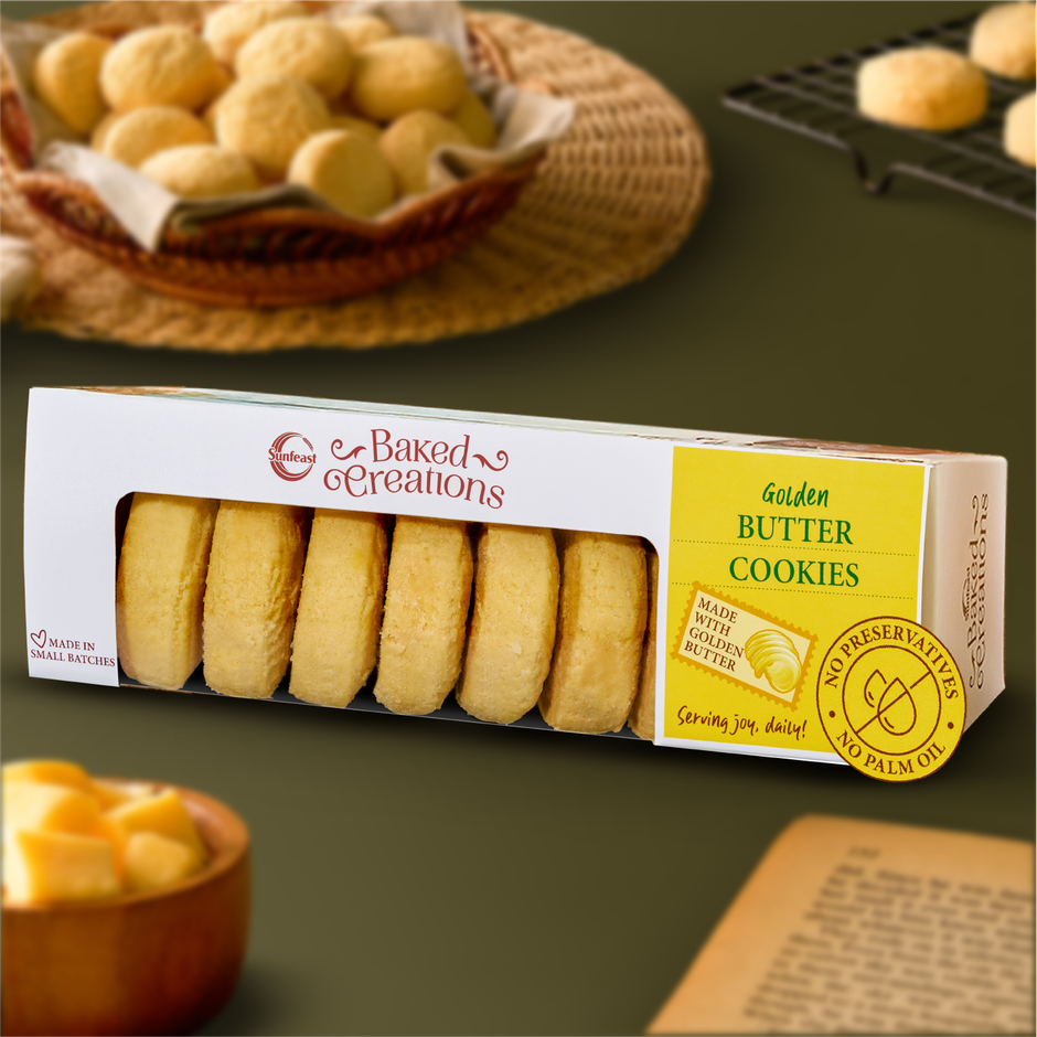 Rich Butter Cookies By Sunfeast Baked Creations