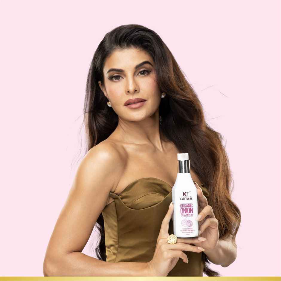 KT Professional Organic Onion Shampoo with Essential Oils & Aloe Vera