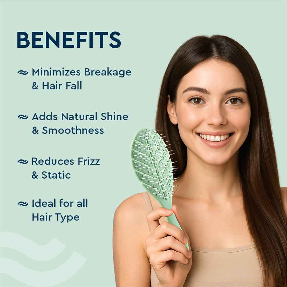 GUBB French Hues Vent Leaf Hair Brush