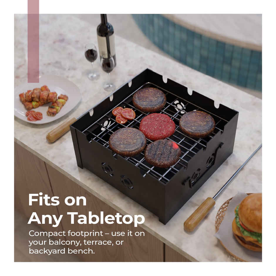 Lifelong Portable Charcoal Barbecue Grill