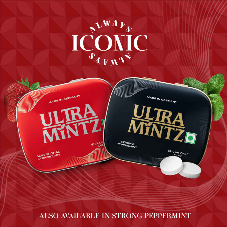 Ultra Mintz - Sensational Strawberry | Sugar Free | Imported