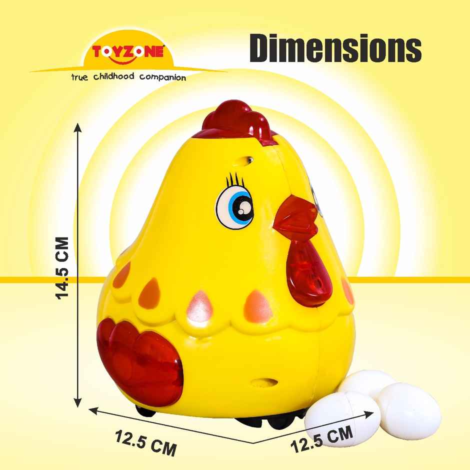 Toyzone Hen Bump and 'N' Go Toy