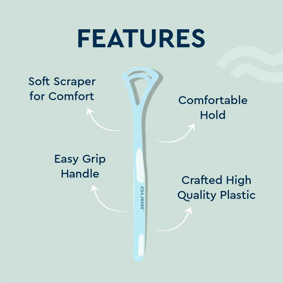 GUBB Plastic Tongue Cleaner | Assorted