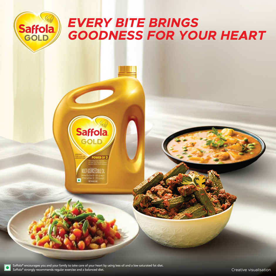 Saffola Gold Oil Power of 3